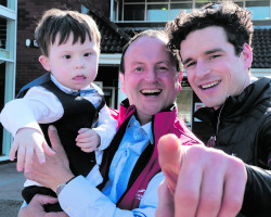 The Three Dannys launch Down Syndrome Centre Cork Raceday!